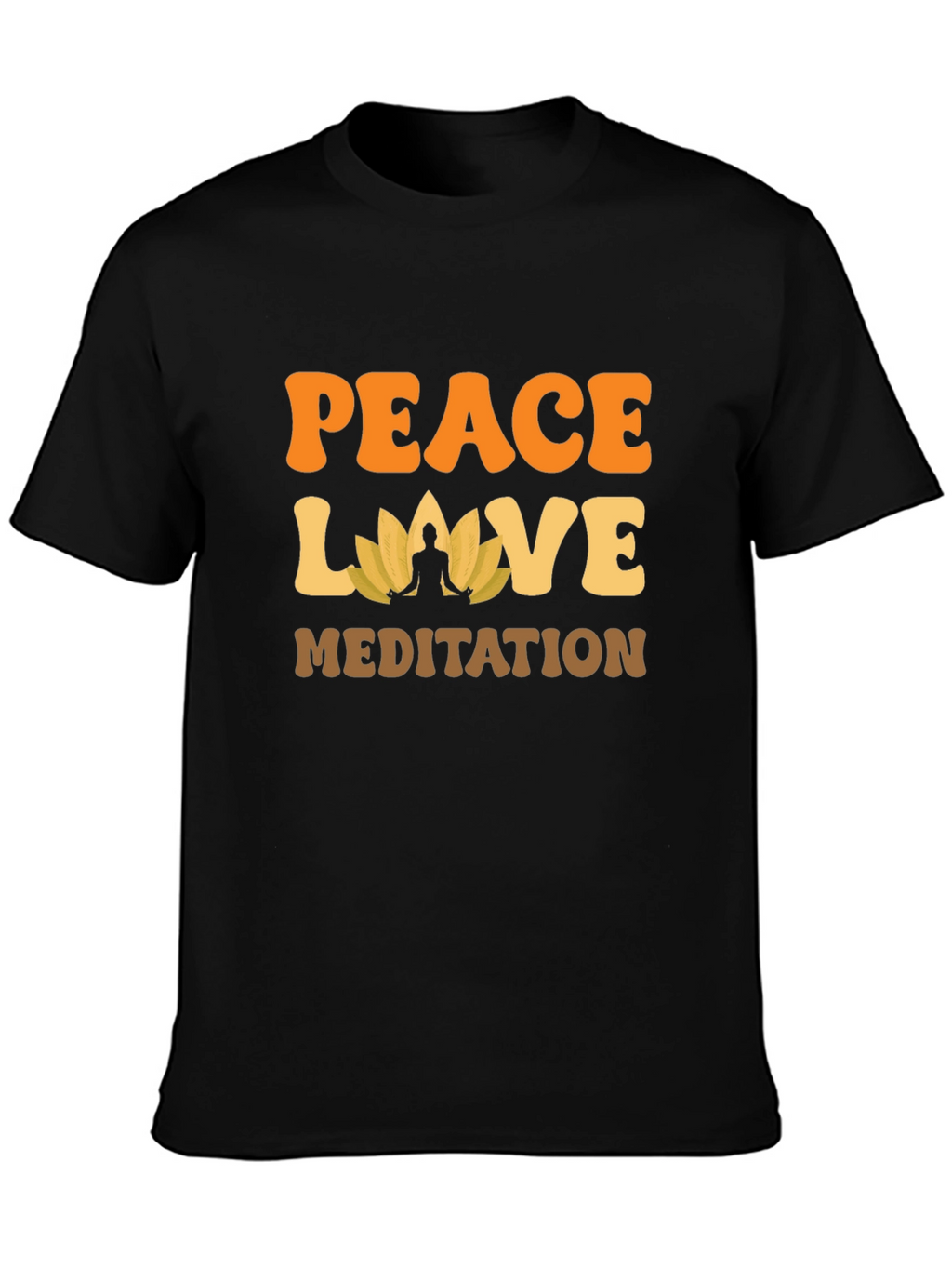 Peace Love Meditation T-Shirt