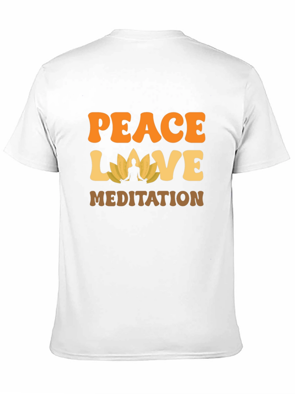 Peace Love Meditation T-Shirt