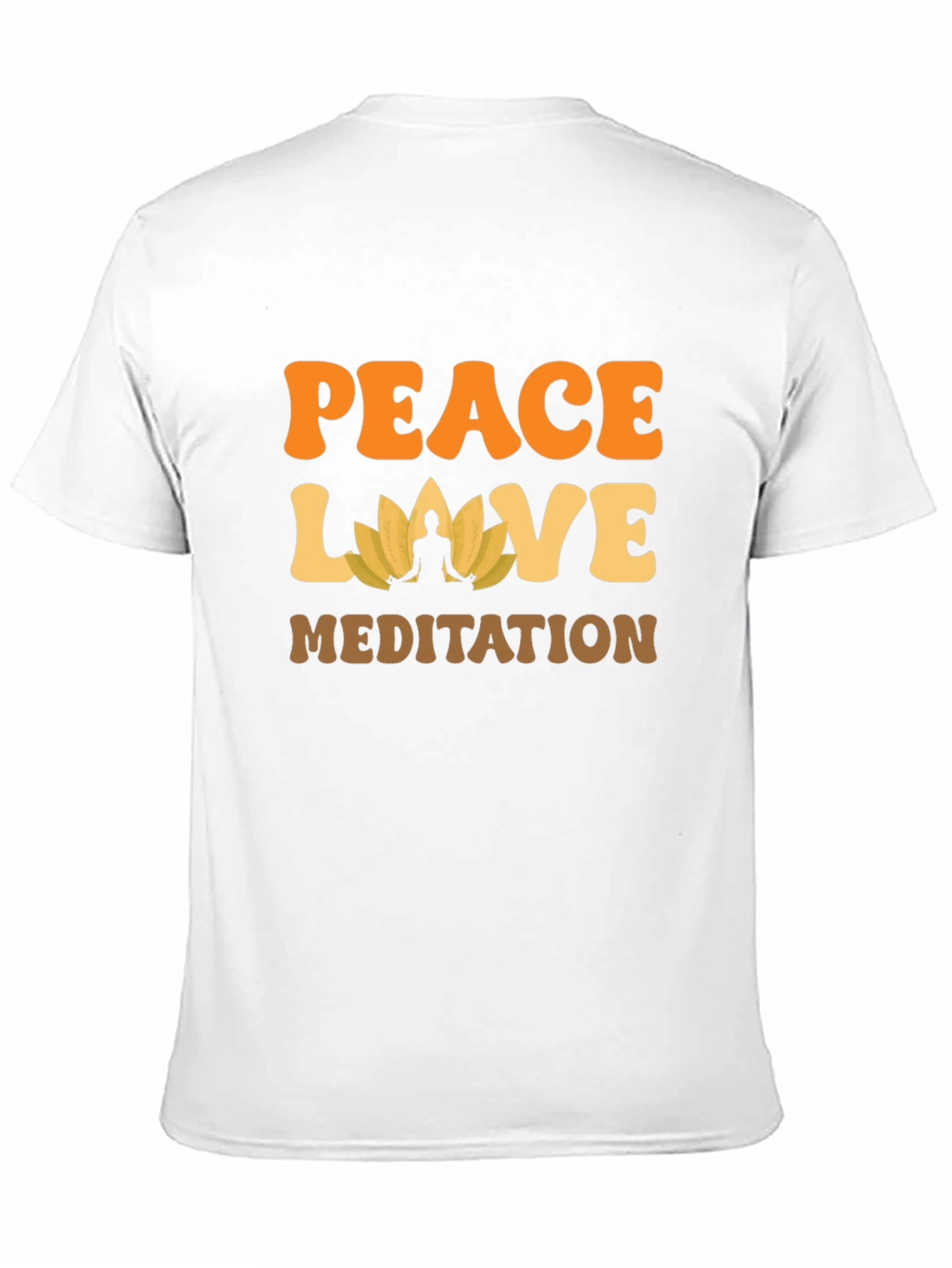 Peace Love Meditation T-Shirt