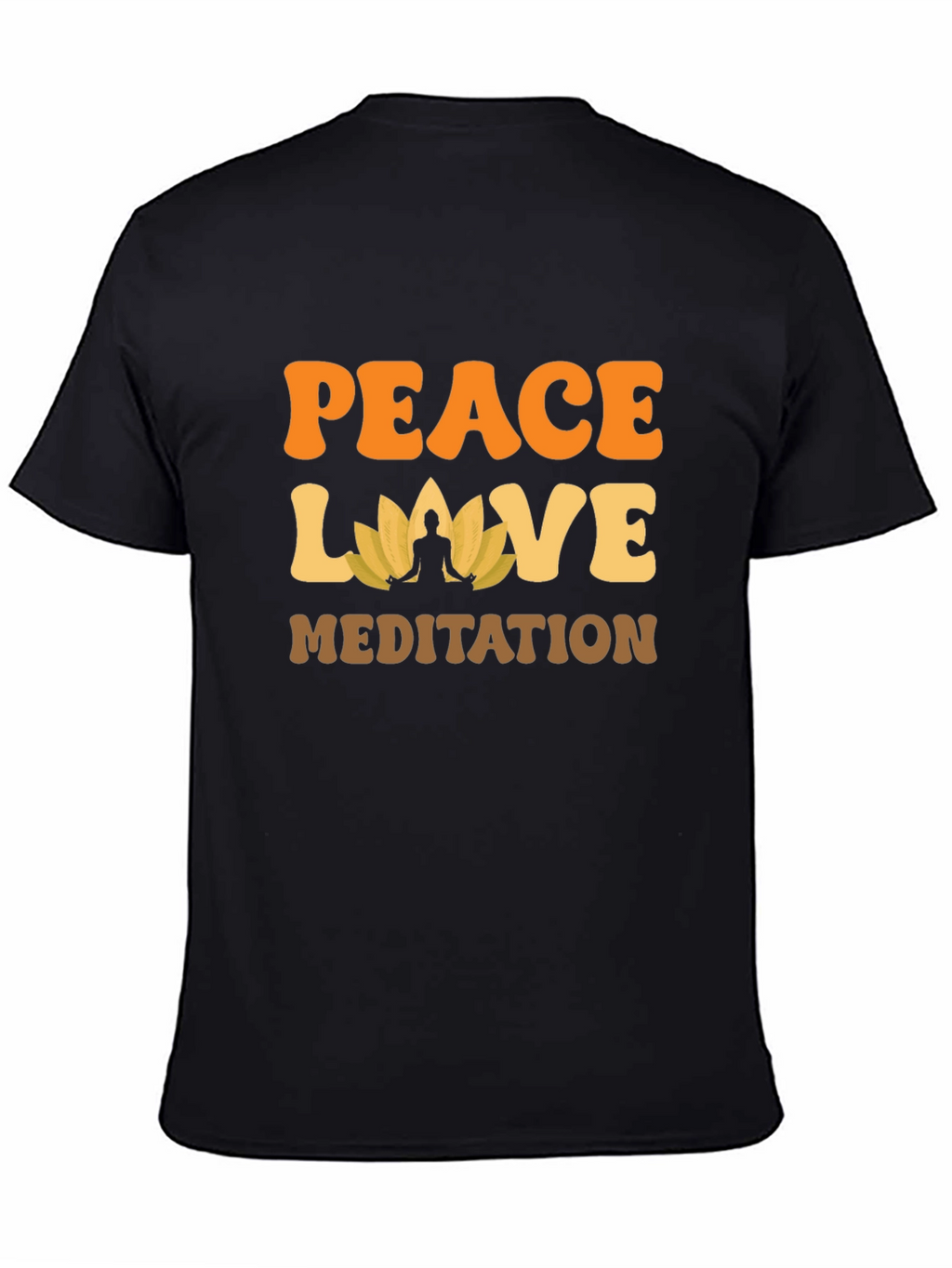 Peace Love Meditation T-Shirt