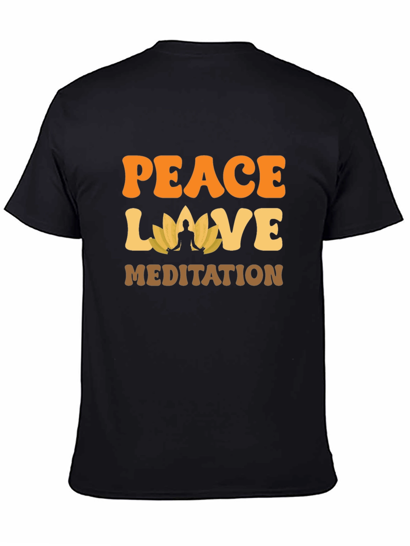 Peace Love Meditation T-Shirt