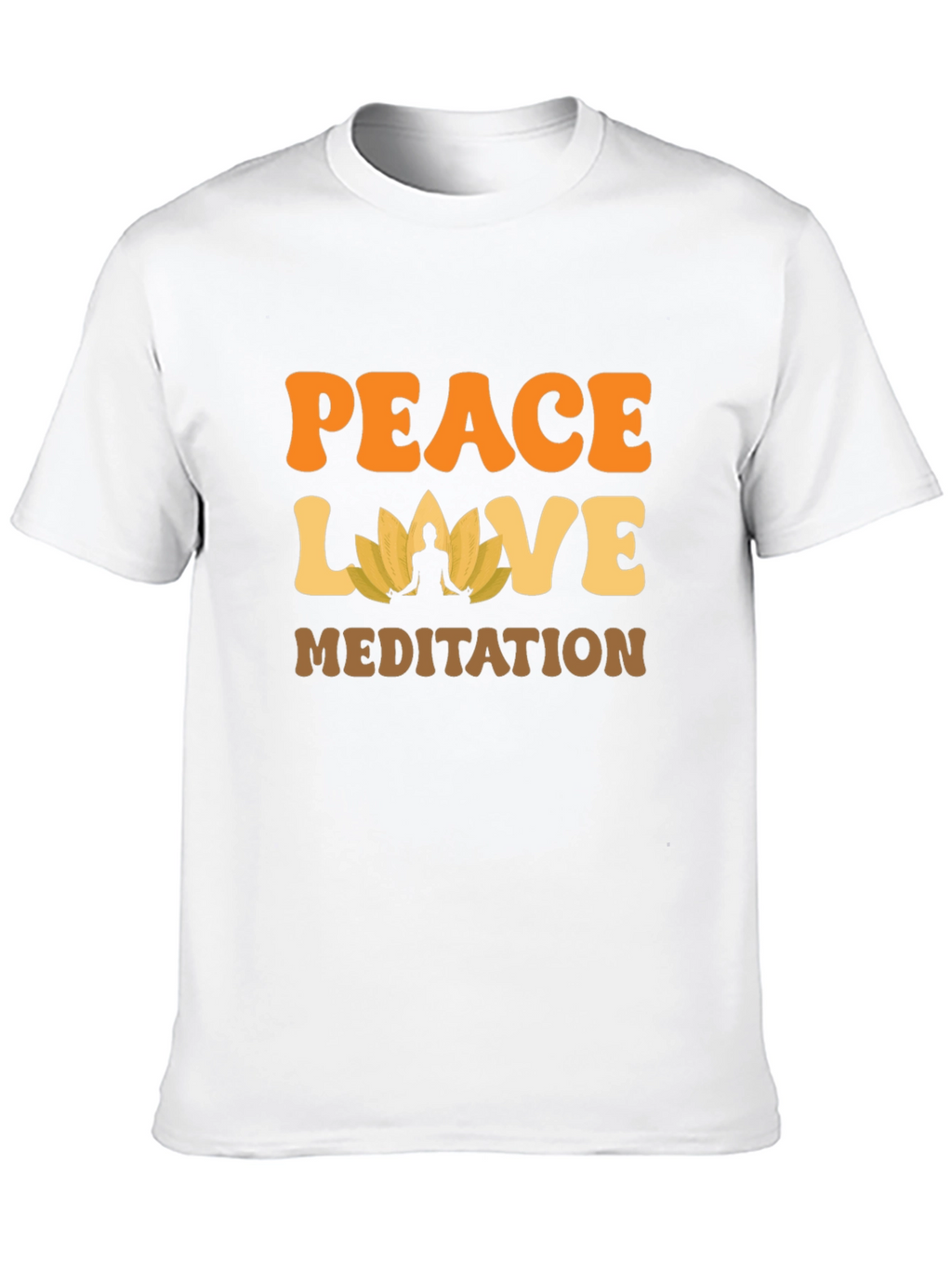 Peace Love Meditation T-Shirt
