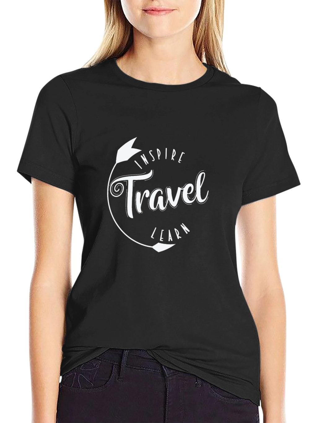 Inspire Travel Learn Graphic T-Shirt