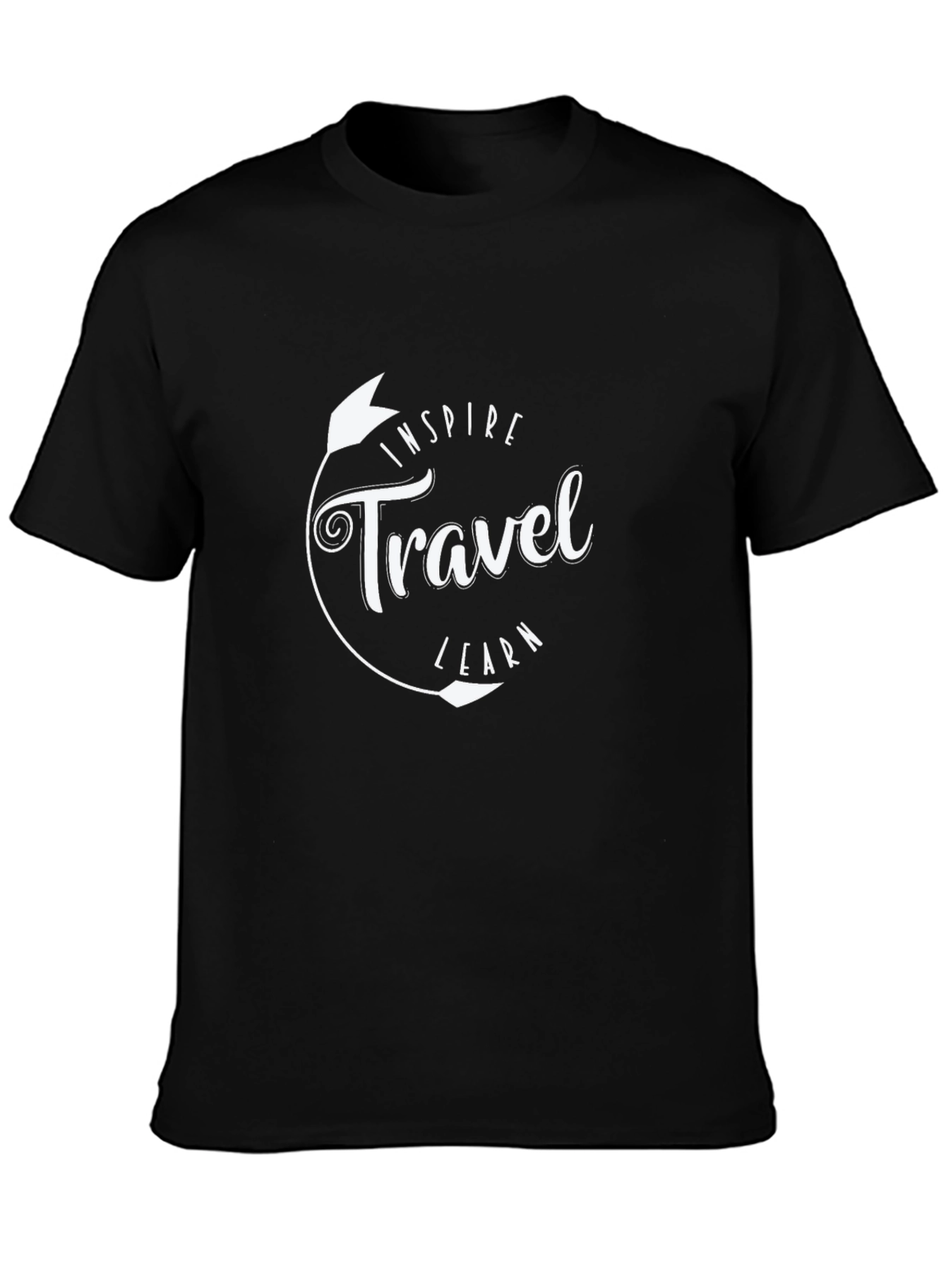 Inspire Travel Learn Graphic T-Shirt