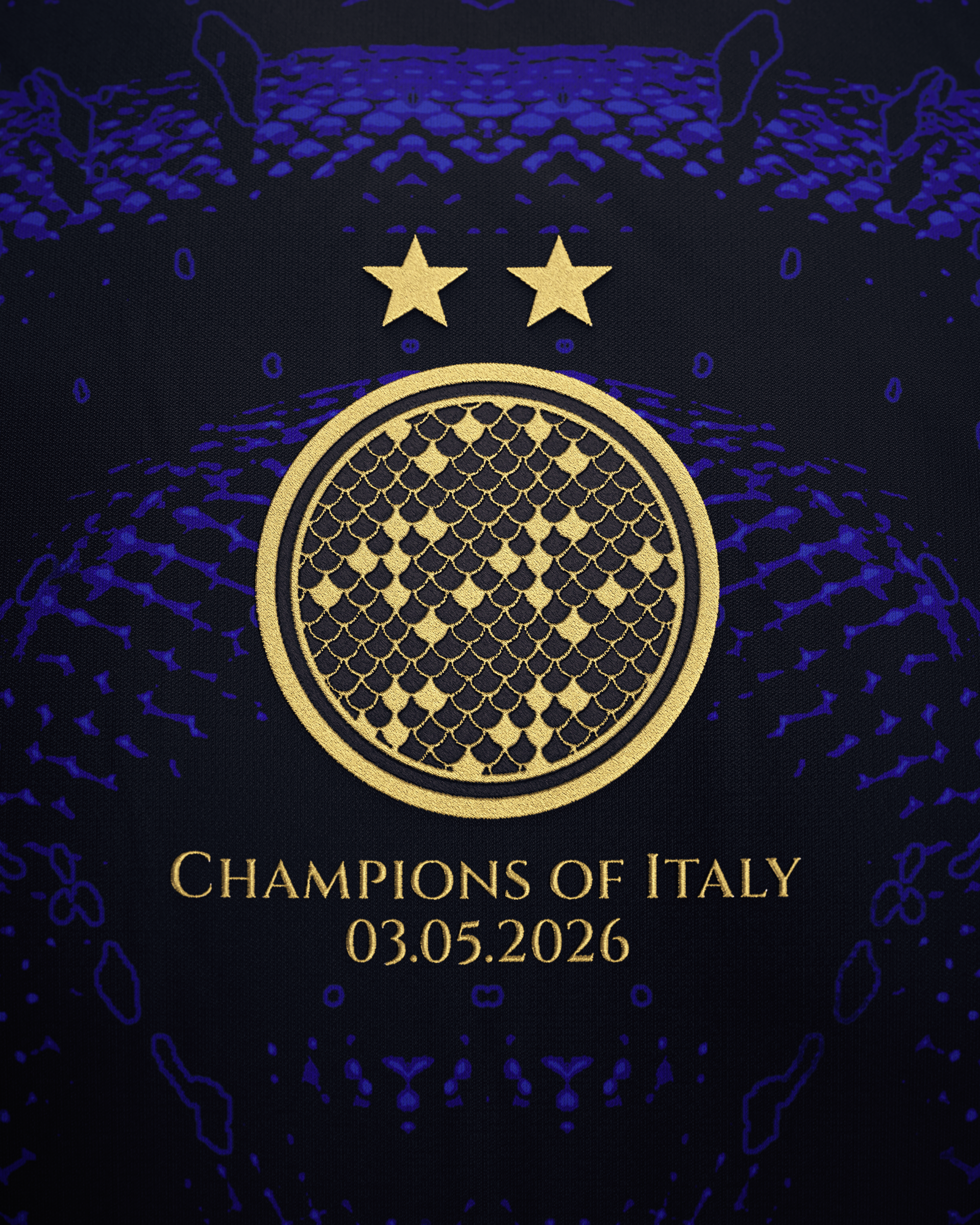 "Il Serpente" 2026 Italian Champions Jersey - Pre-Order (Mid August)