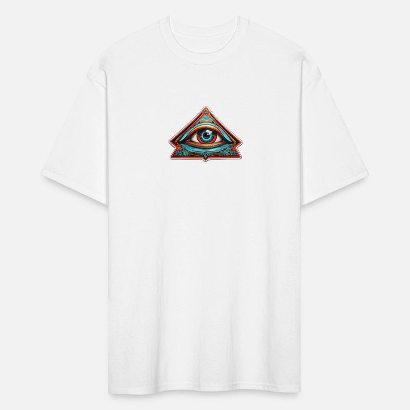 Illuminati design with one eye symbol