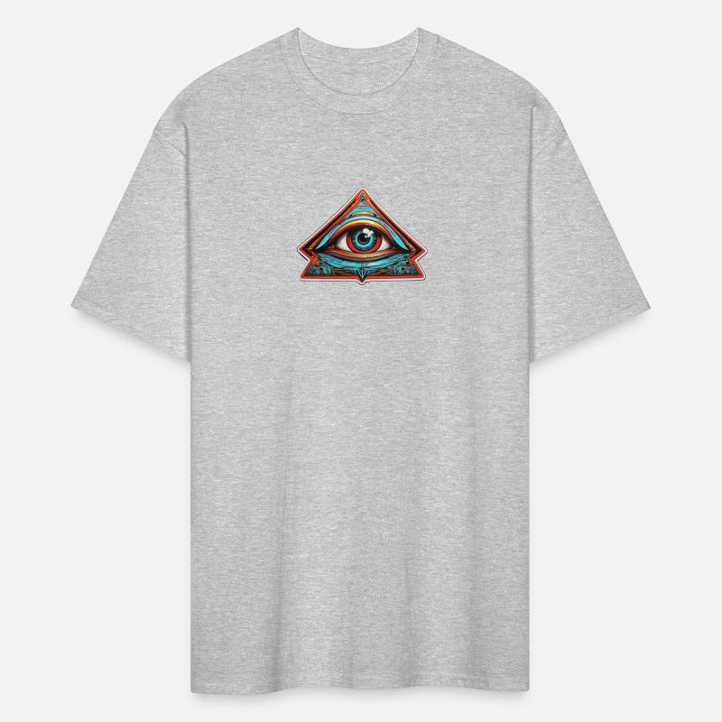 Illuminati design with one eye symbol