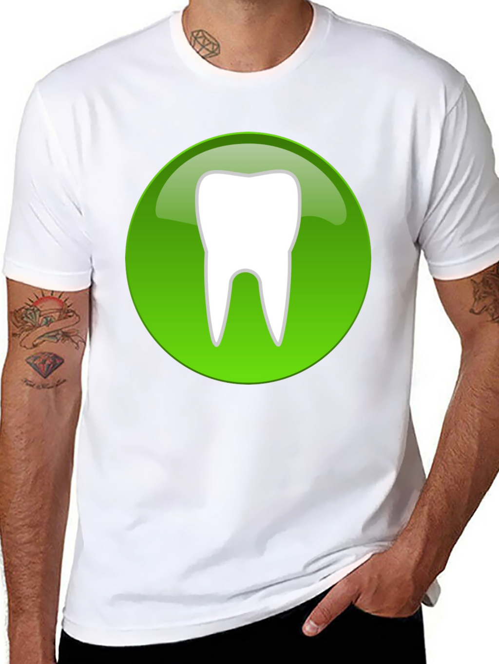 Tooth Graphic Tee - Dental Humor T-Shirt