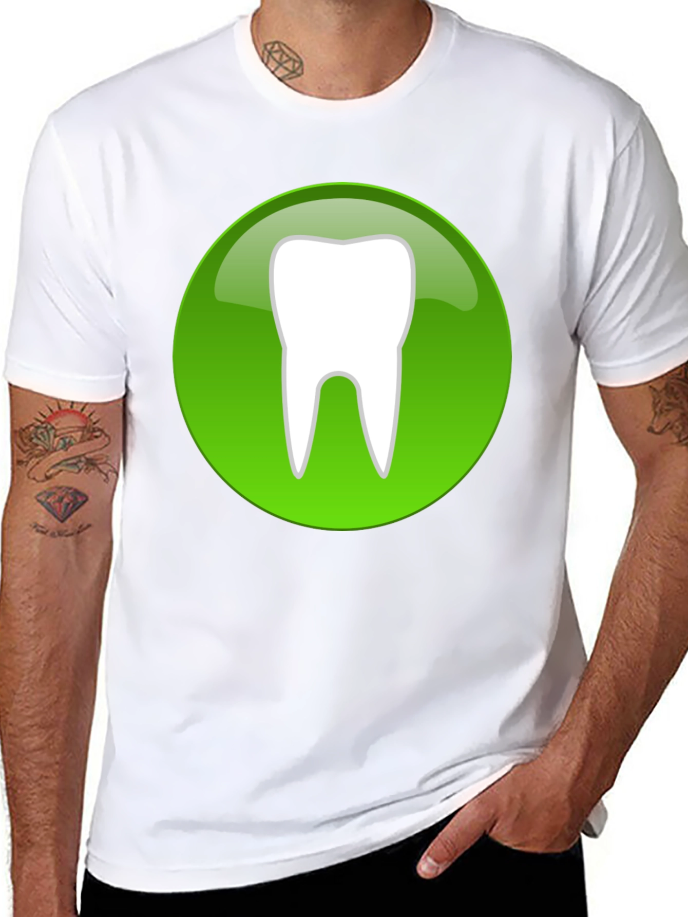 Tooth Graphic Tee - Dental Humor T-Shirt