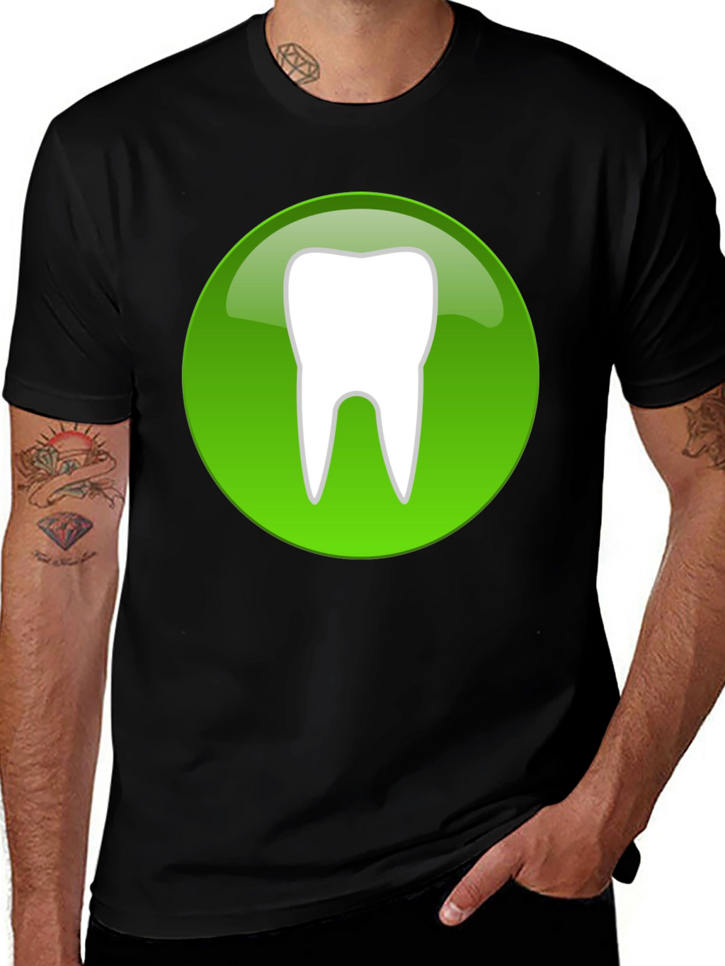 Tooth Graphic Tee - Dental Humor T-Shirt