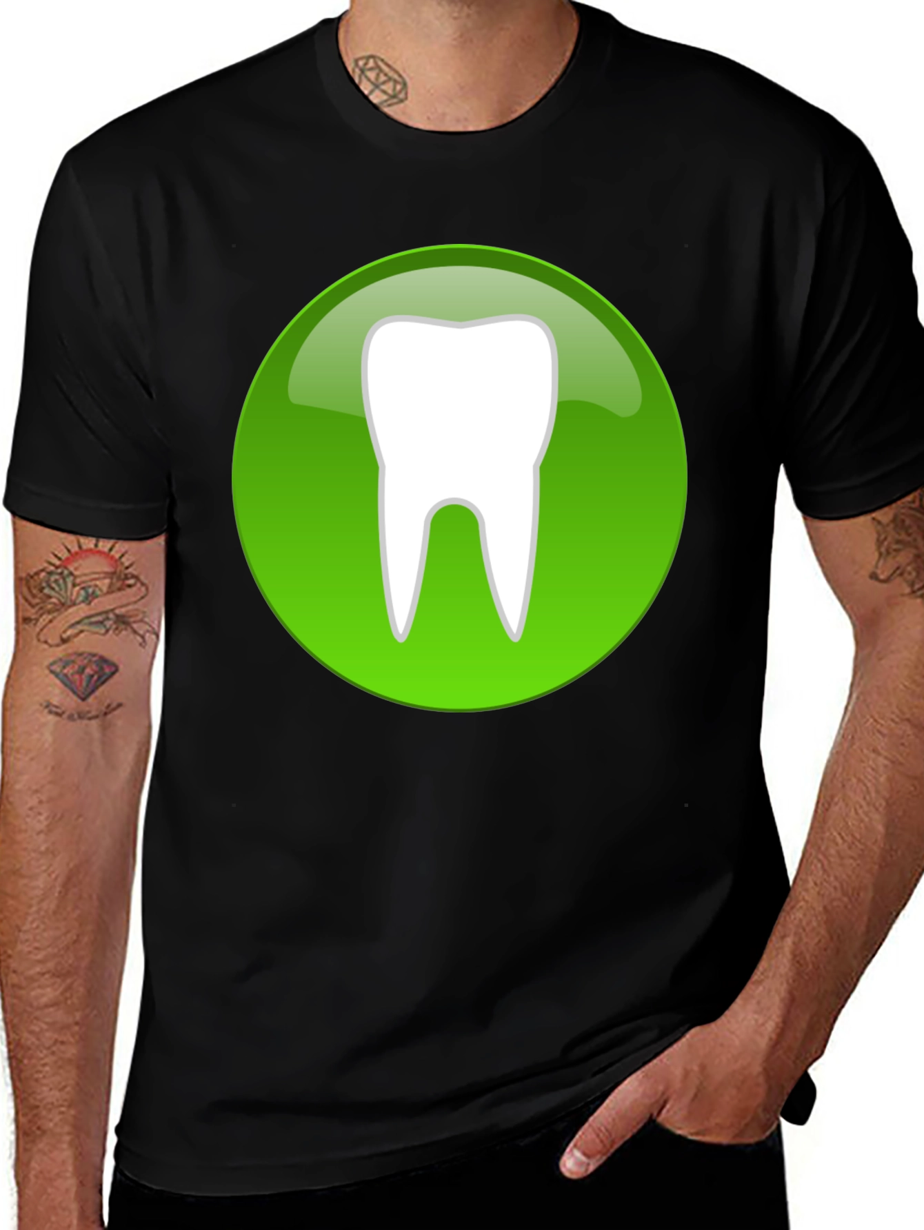 Tooth Graphic Tee - Dental Humor T-Shirt