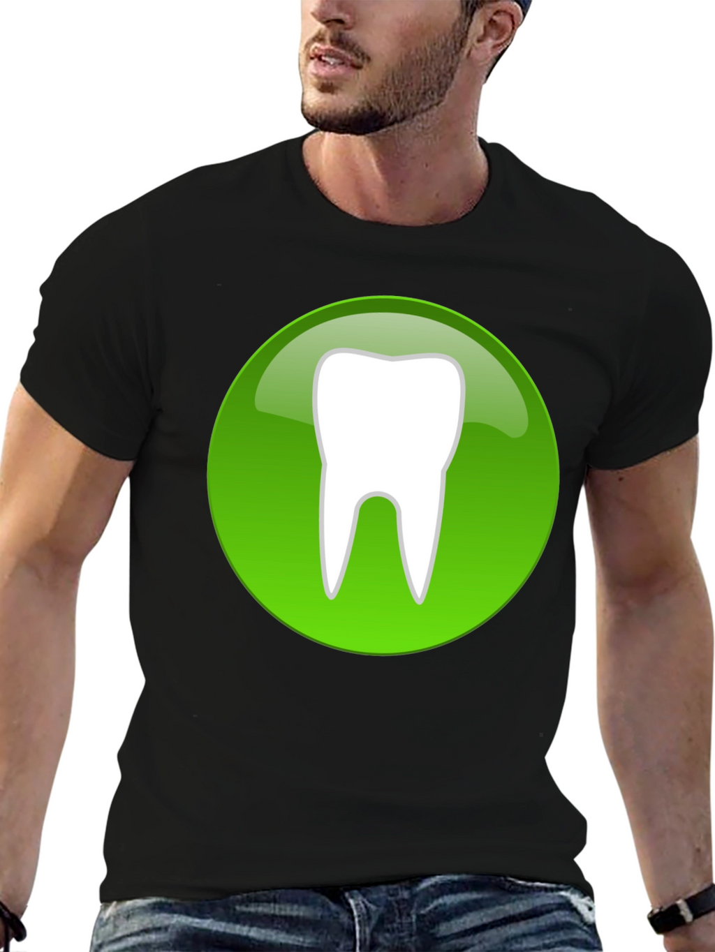 Tooth Graphic Tee - Dental Humor T-Shirt