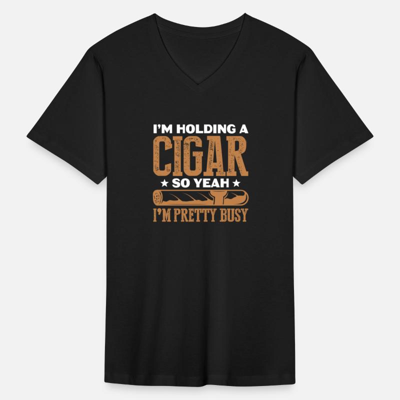 I'm Holding A Cigar So Yeah I'm Pretty Busy