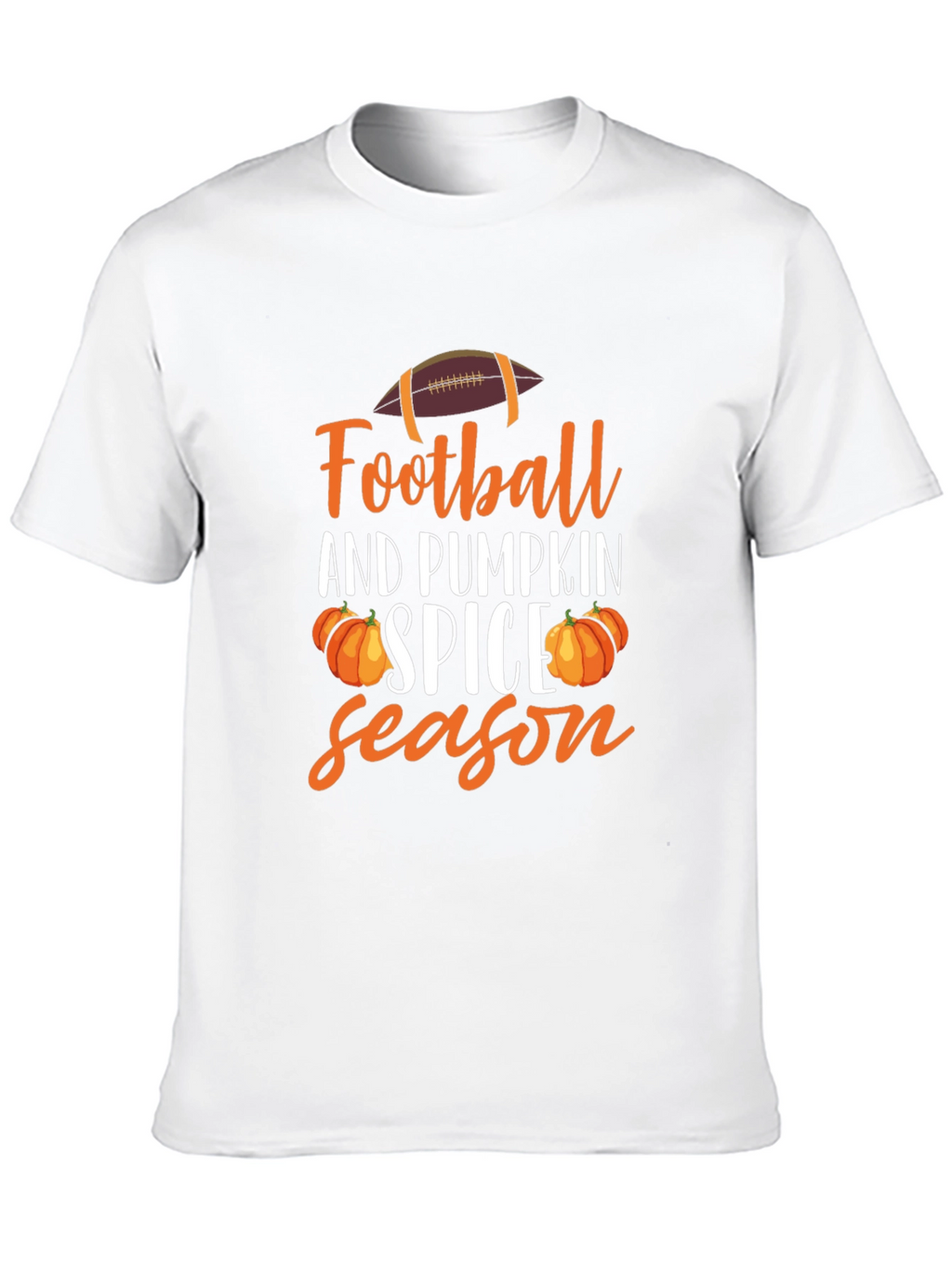 Football and Pumpkin Spice Season T-Shirt