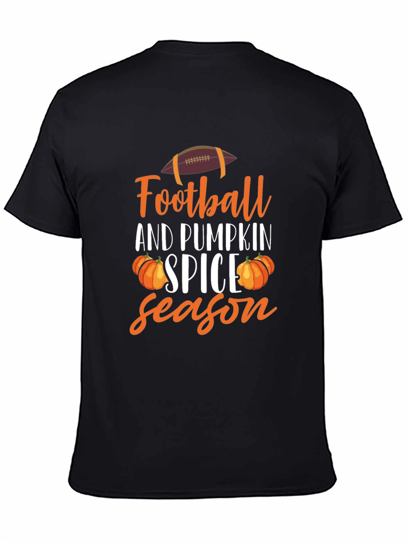Football and Pumpkin Spice Season T-Shirt