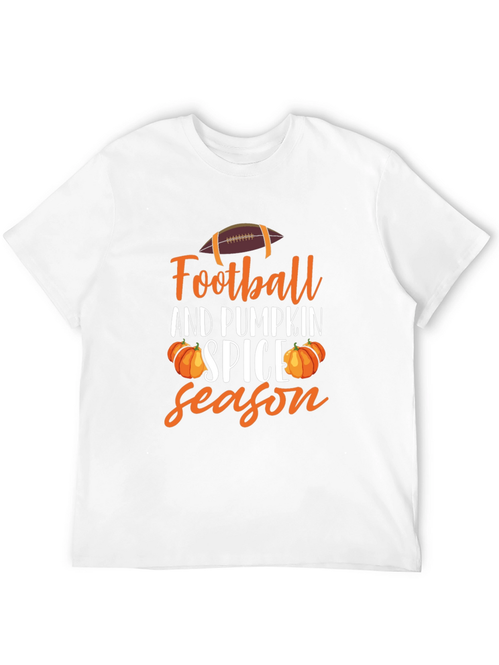 Football and Pumpkin Spice Season T-Shirt
