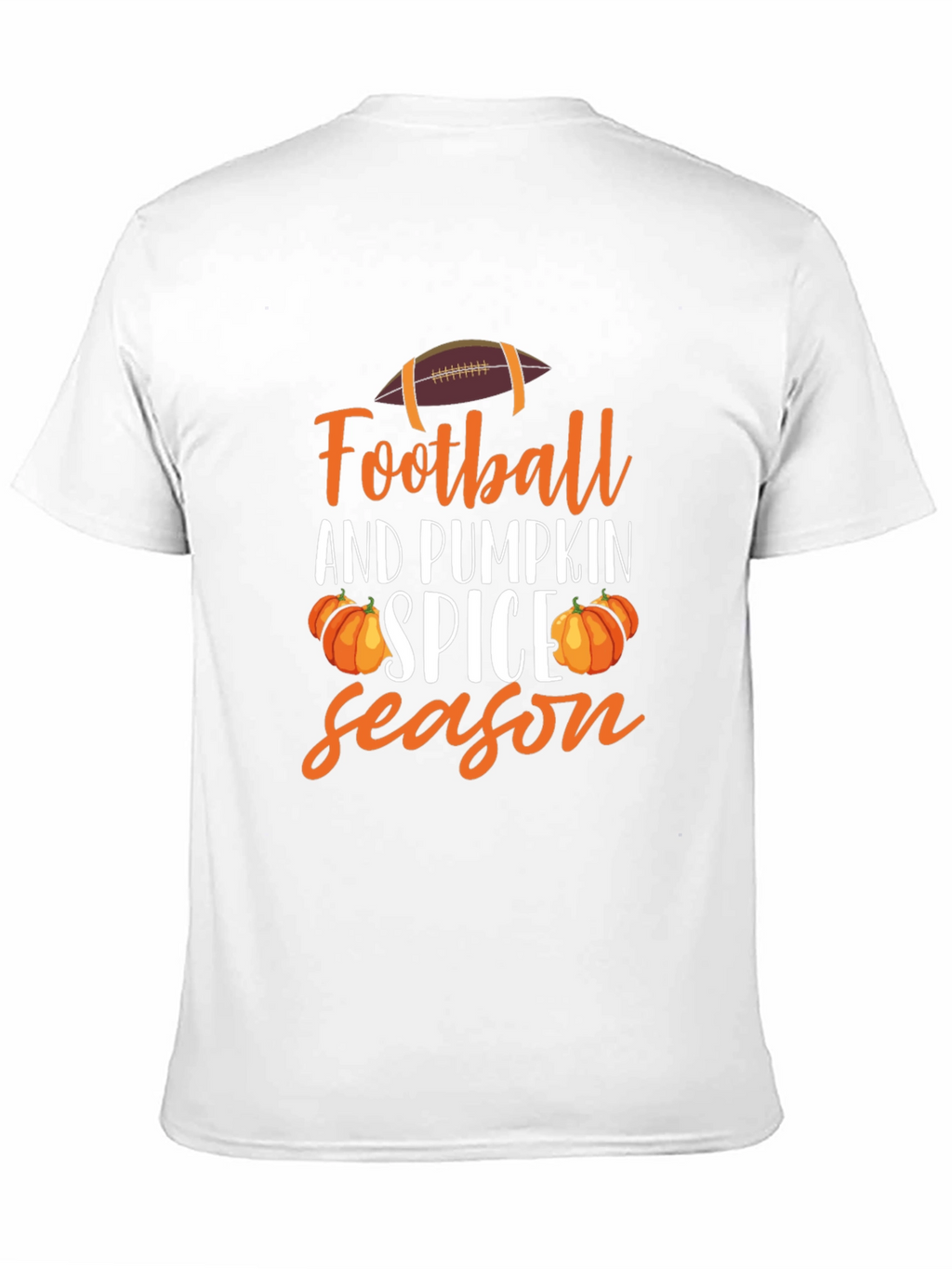 Football and Pumpkin Spice Season T-Shirt