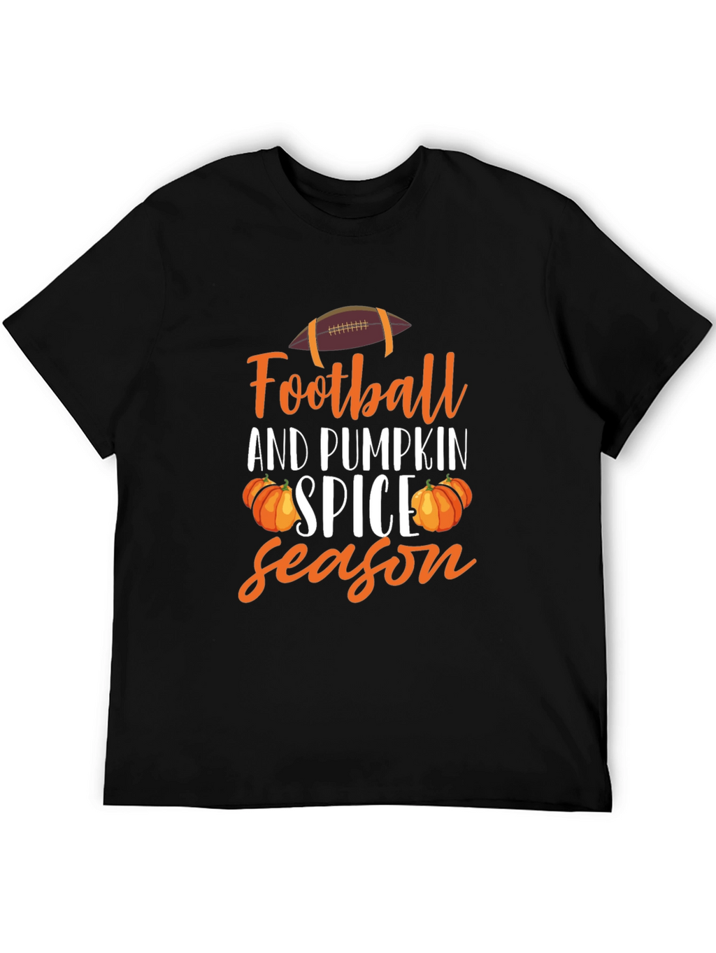 Football and Pumpkin Spice Season T-Shirt