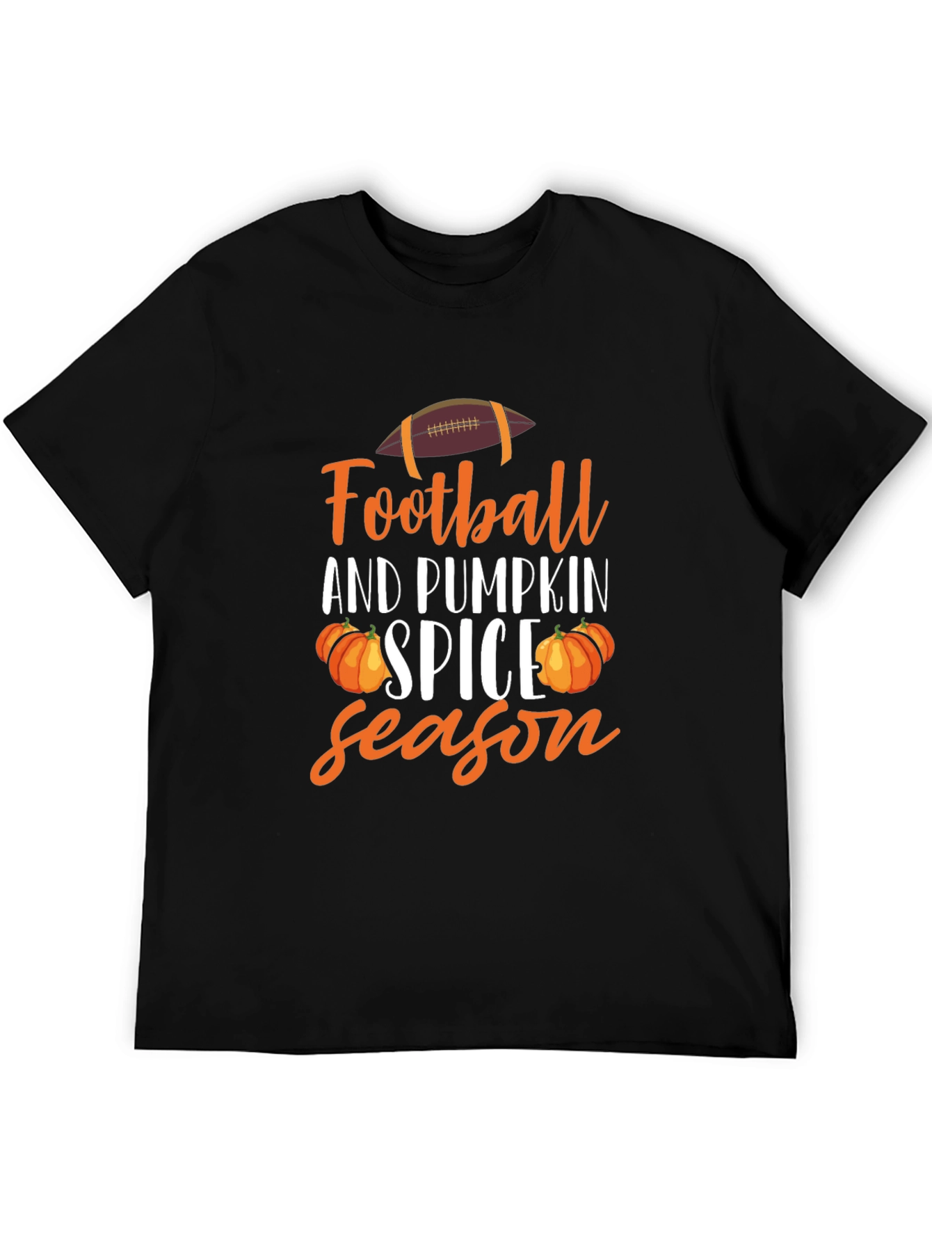 Football and Pumpkin Spice Season T-Shirt