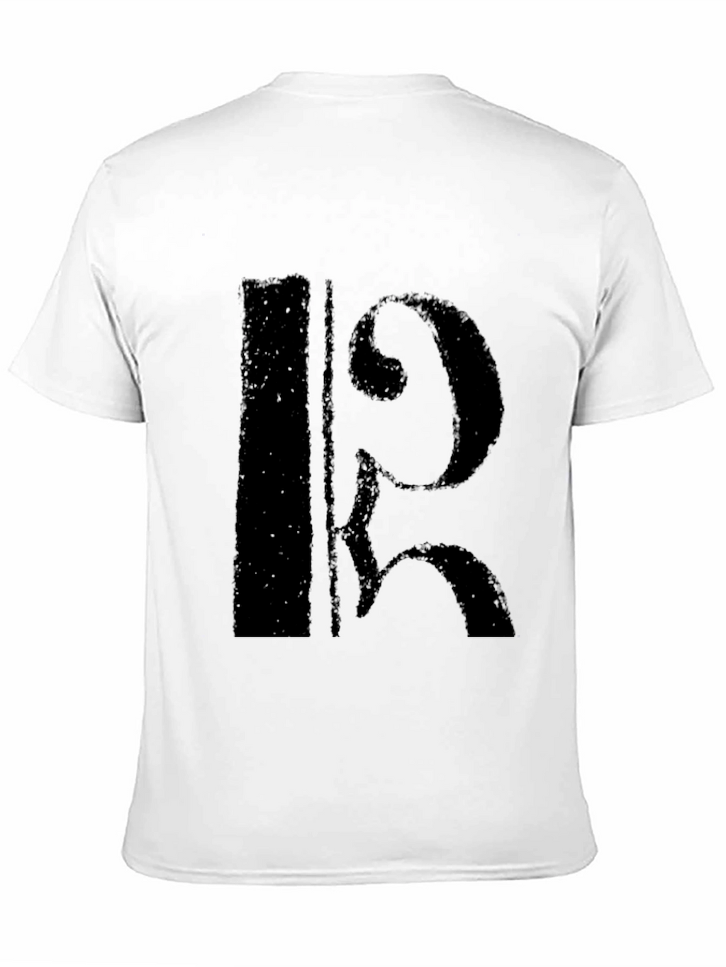 Black Alto Clef Music T-Shirt