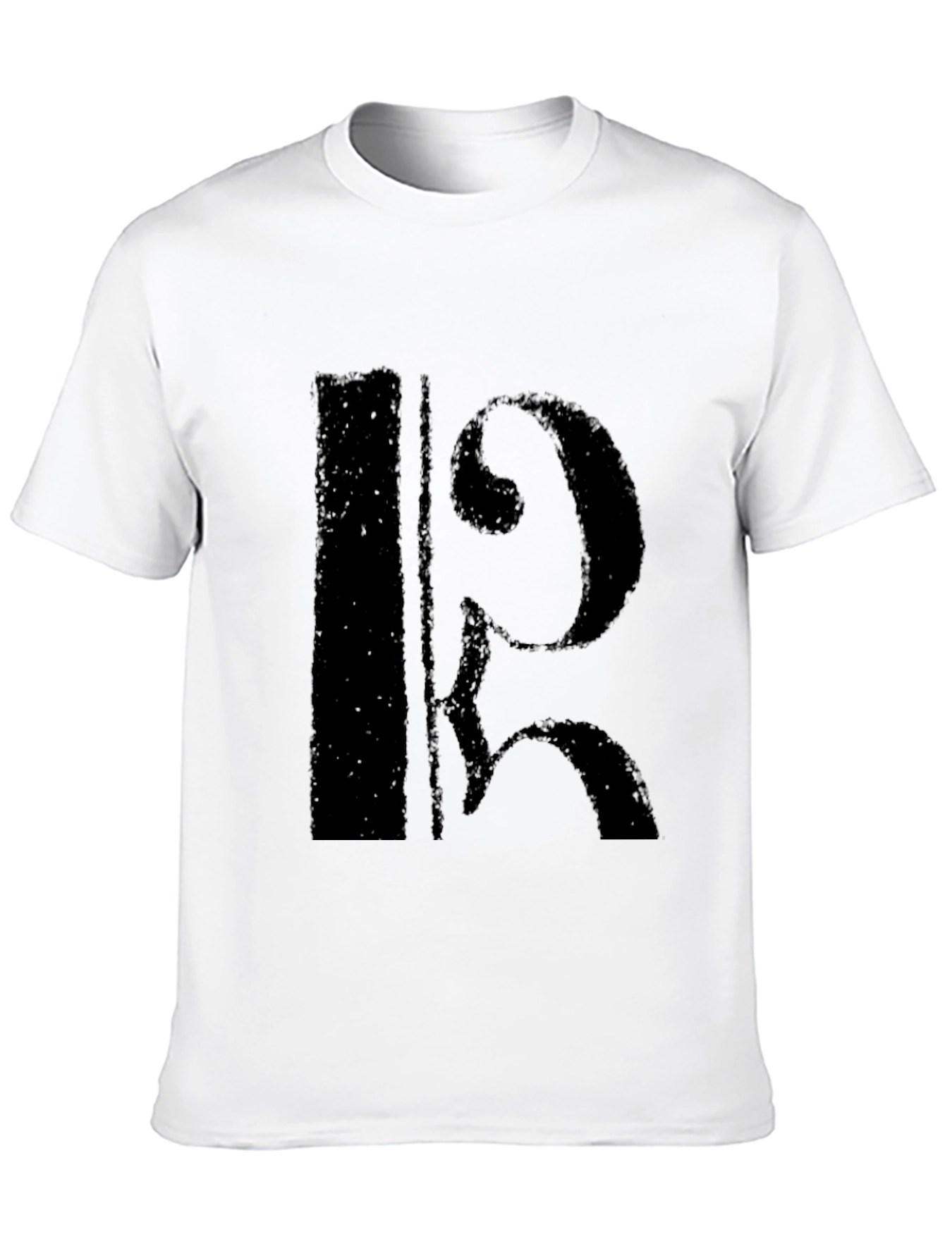 Black Alto Clef Music T-Shirt