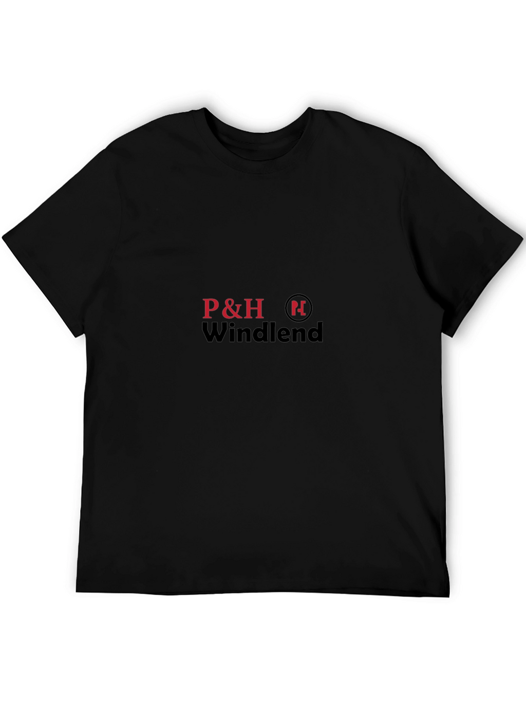 P&H Windlend Black T-Shirt