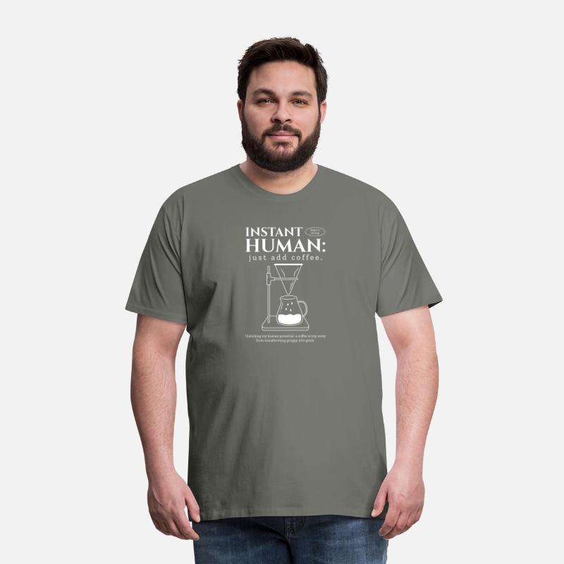 instant human just add coffee