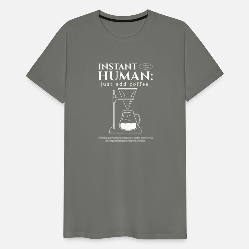 instant human just add coffee