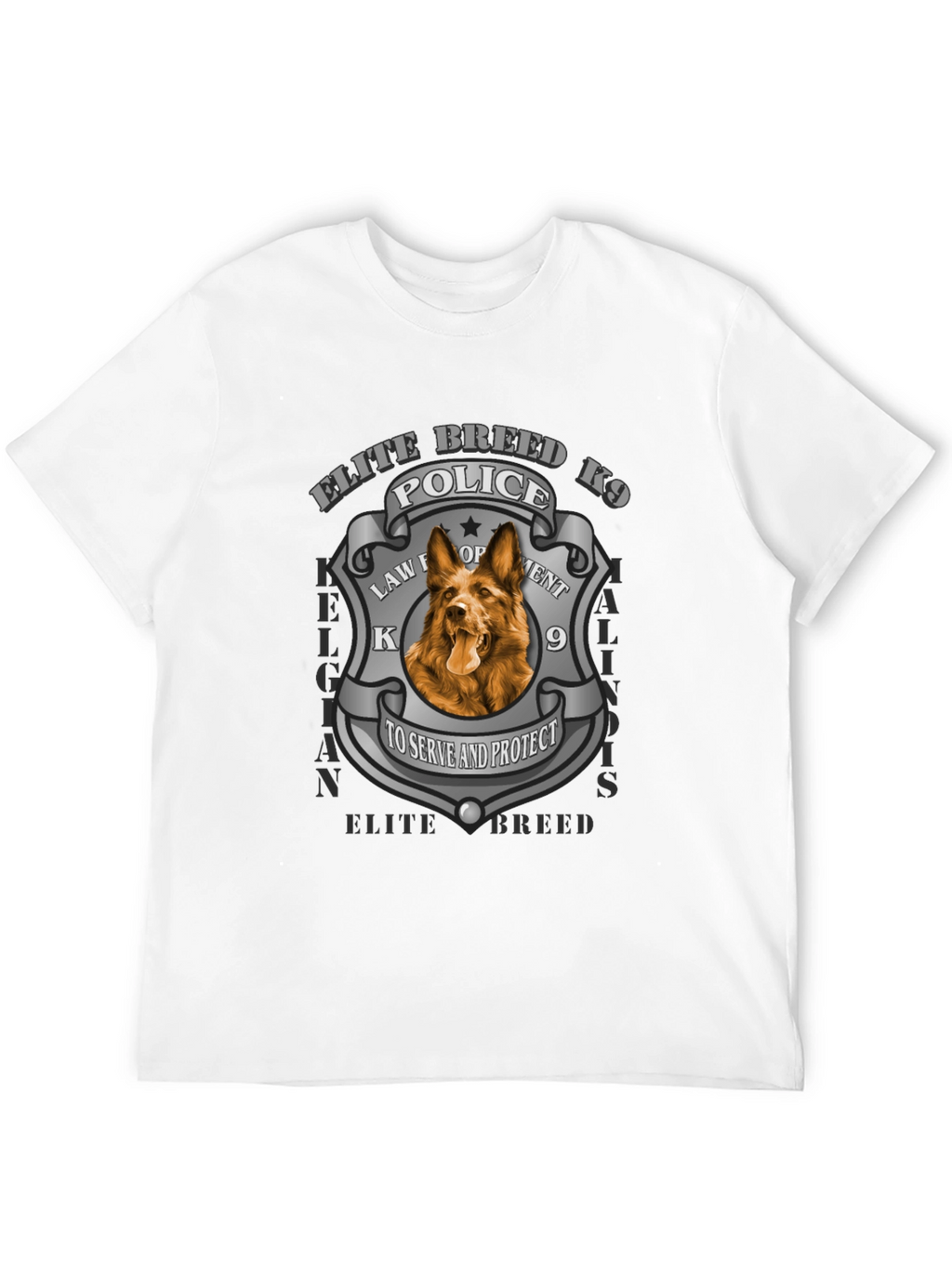Elite Breed K9 Police Dog T-Shirt