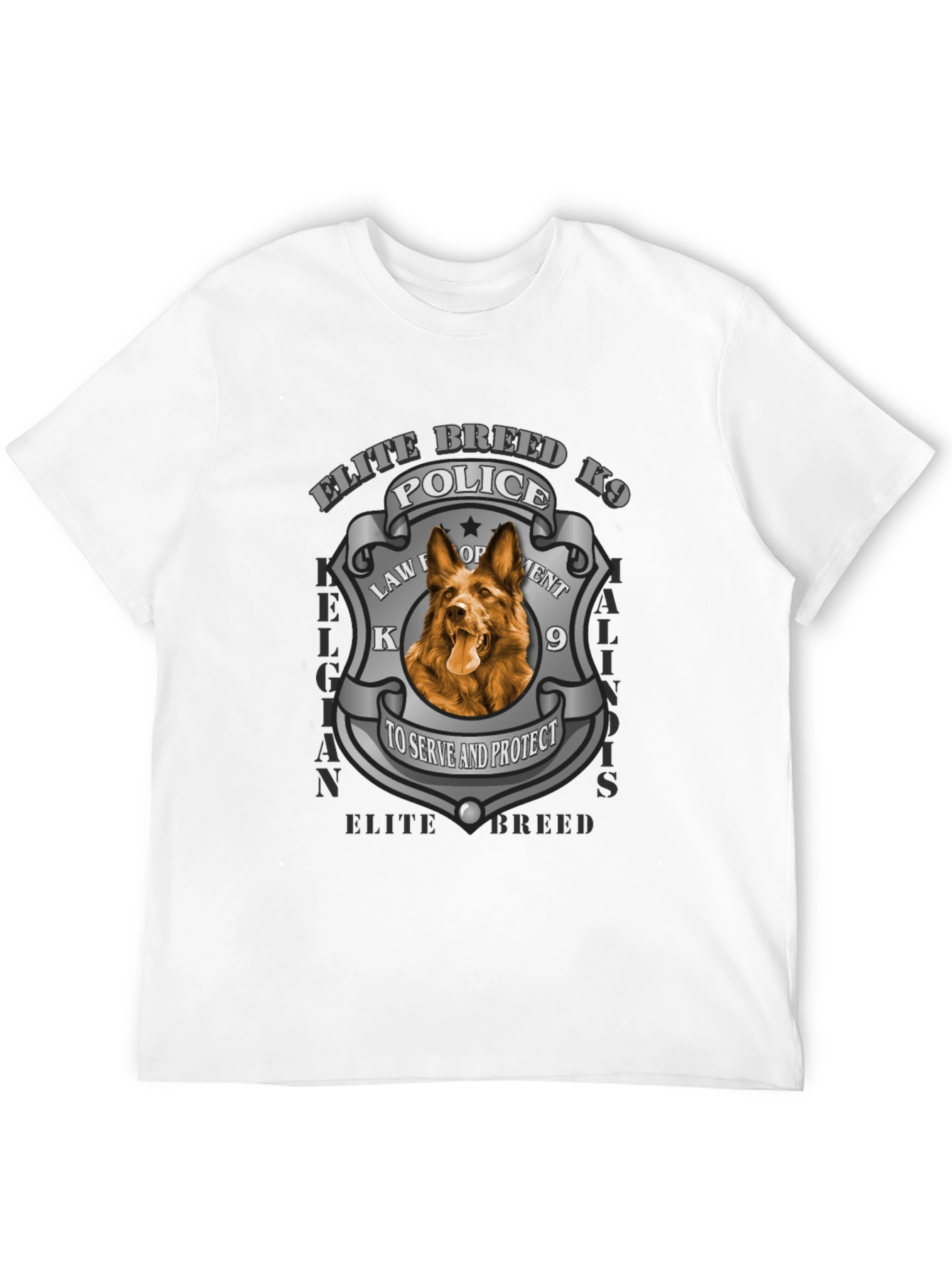 Elite Breed K9 Police Dog T-Shirt