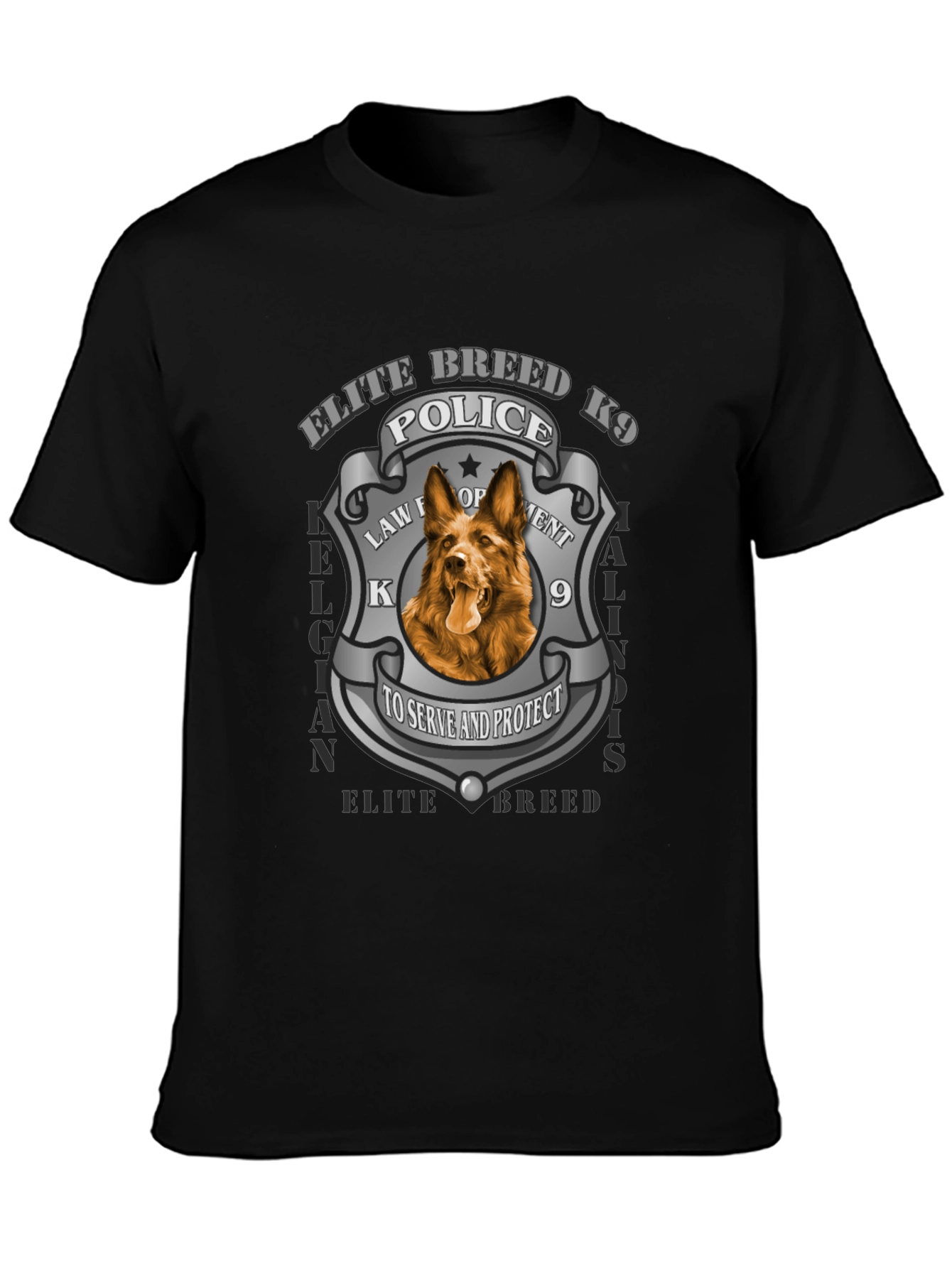 Elite Breed K9 Police Dog T-Shirt