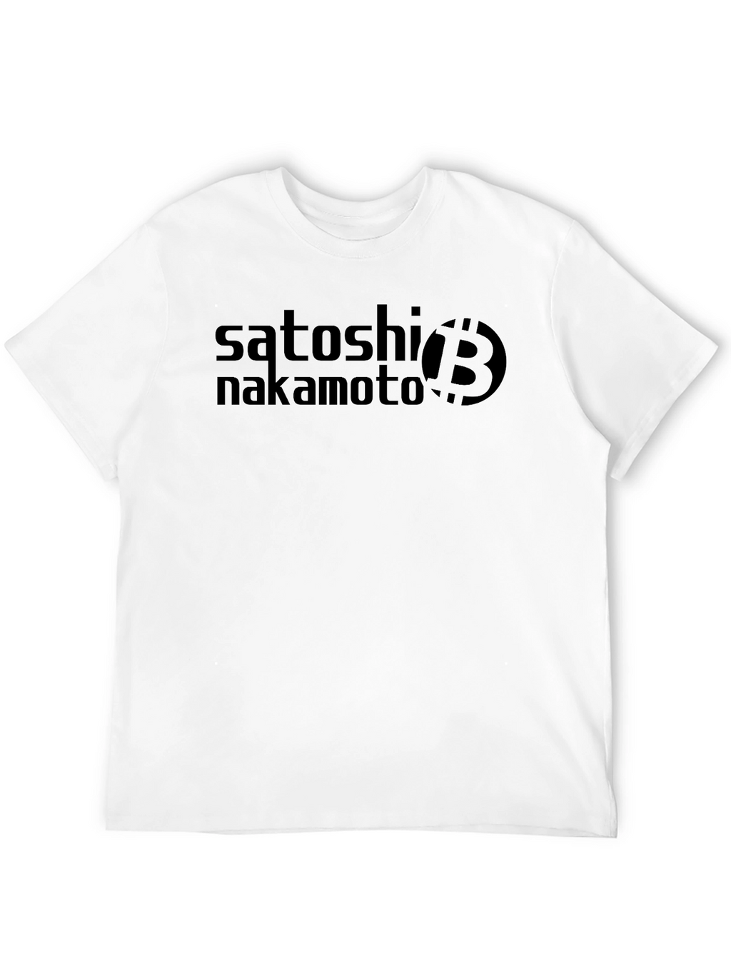 Satoshi Nakamoto Bitcoin Graphic Tee
