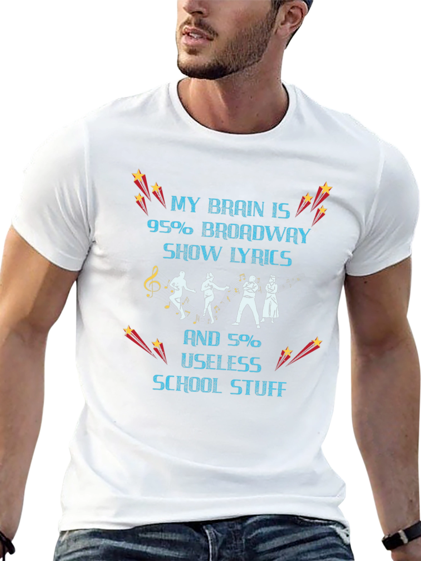 Broadway Lyrics T-Shirt