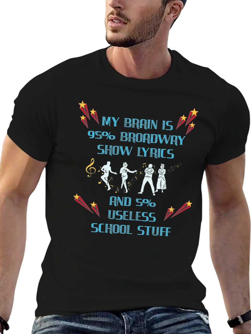 Broadway Lyrics T-Shirt