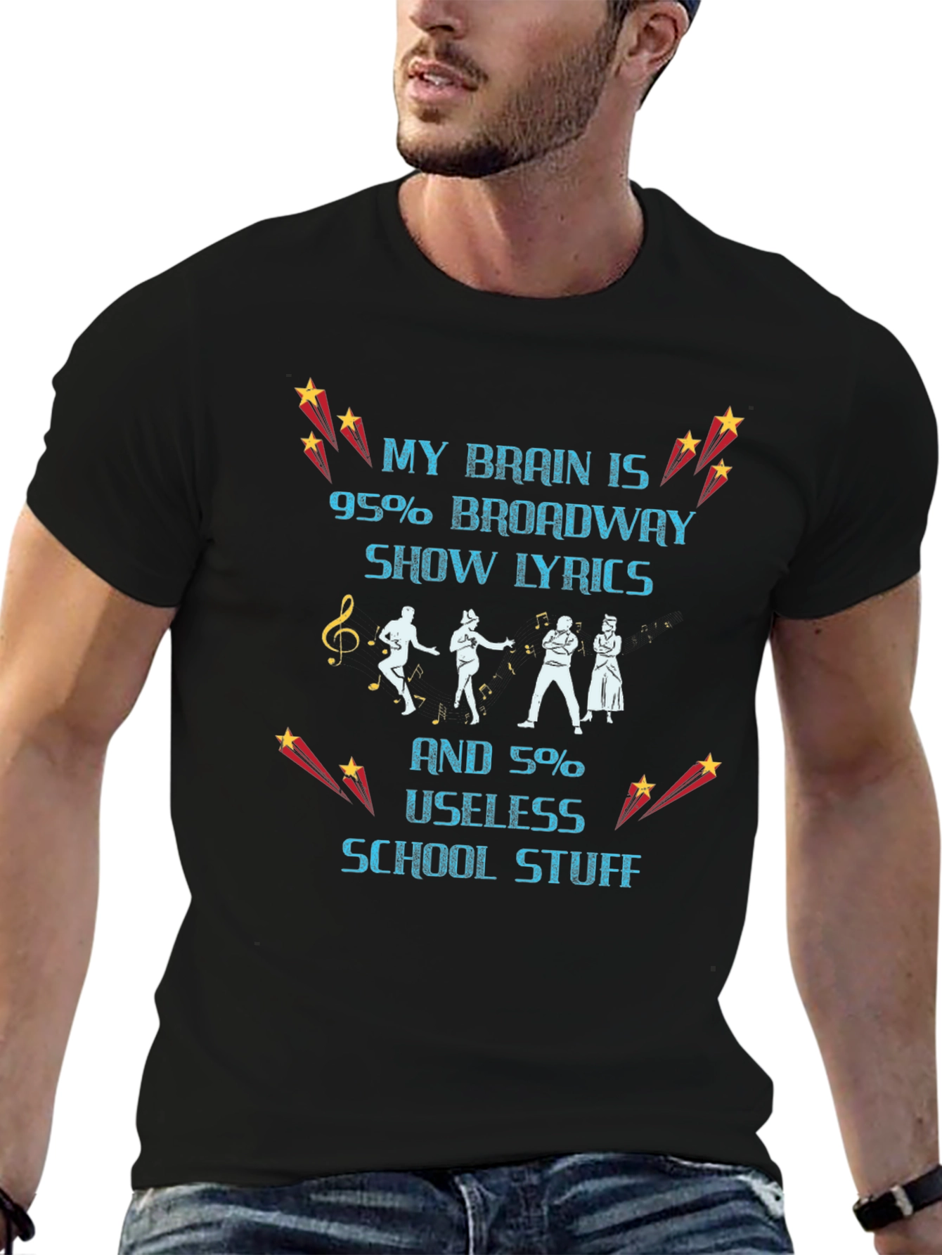 Broadway Lyrics T-Shirt