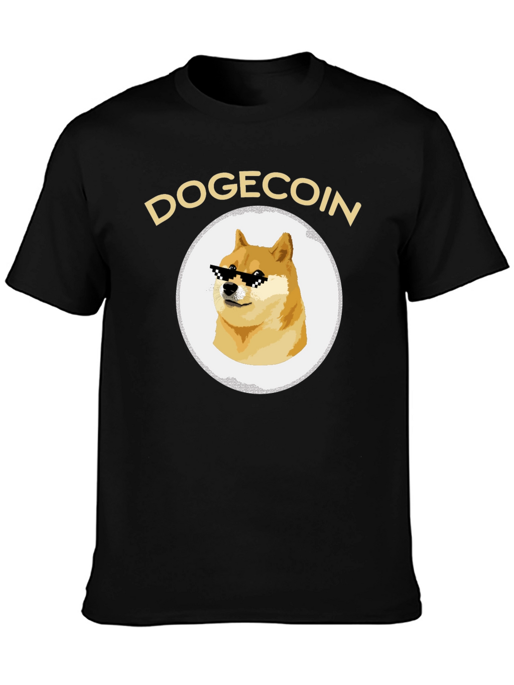 DogeCoin Meme Graphic Tee - Crypto Cool!