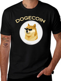 DogeCoin Meme Graphic Tee - Crypto Cool!