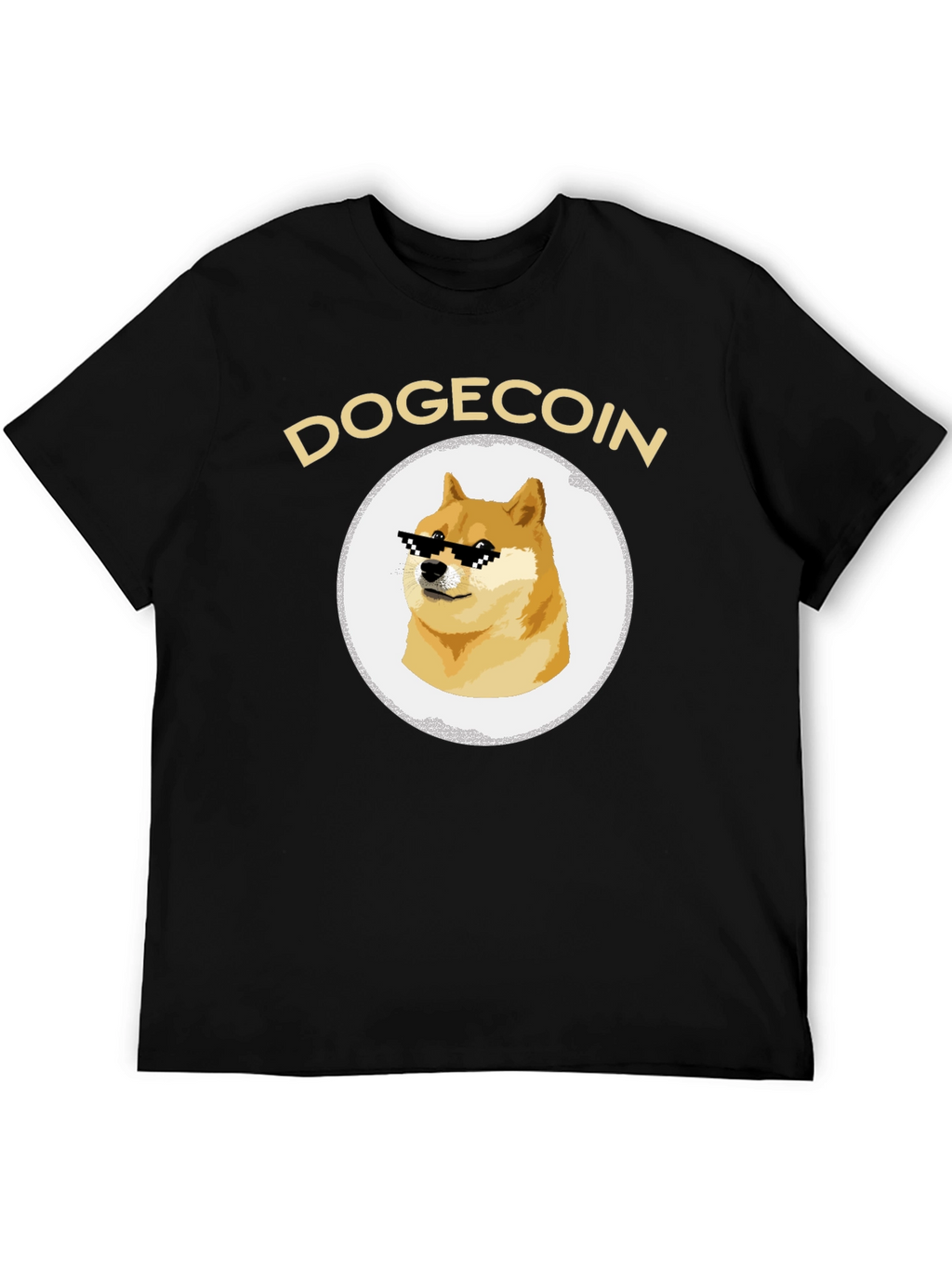 DogeCoin Meme Graphic Tee - Crypto Cool!
