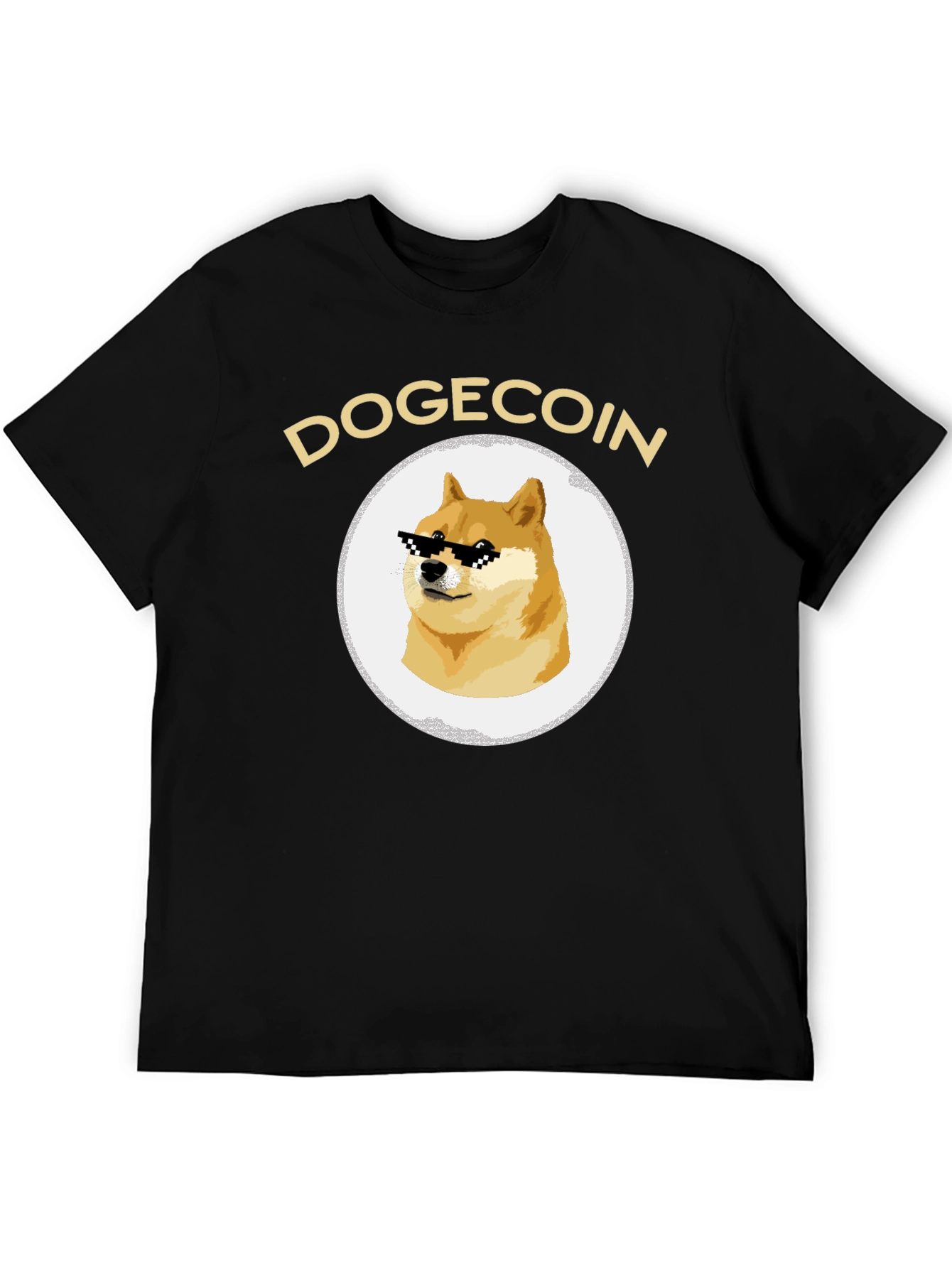 DogeCoin Meme Graphic Tee - Crypto Cool!