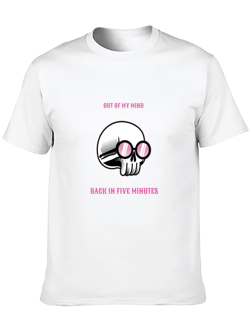 Out of My Mind Skull Graphic Tee
