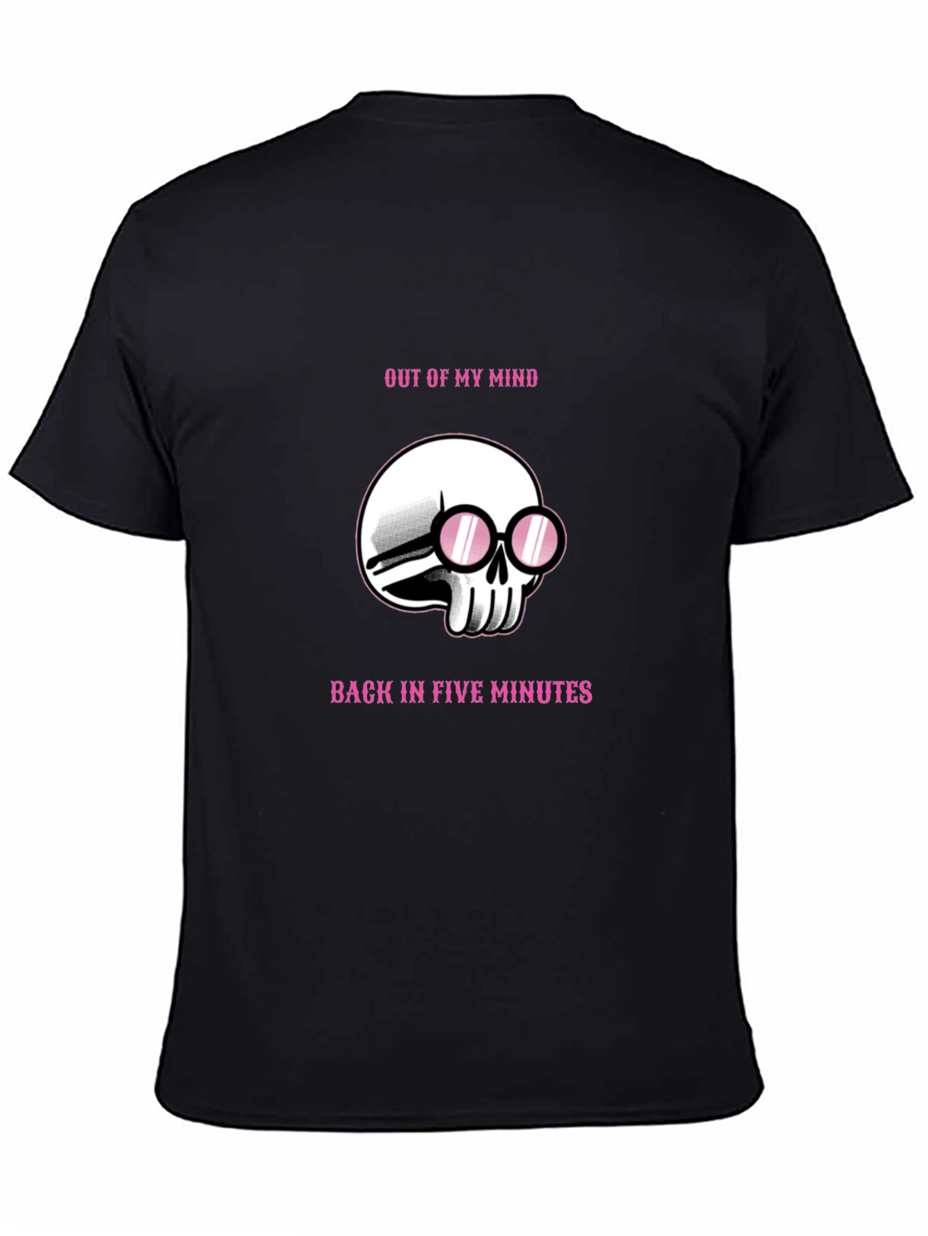 Out of My Mind Skull Graphic Tee