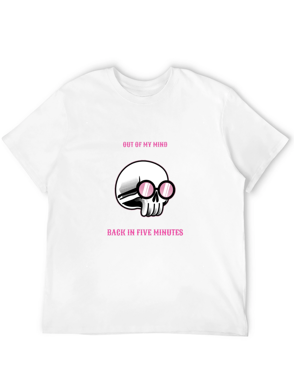 Out of My Mind Skull Graphic Tee