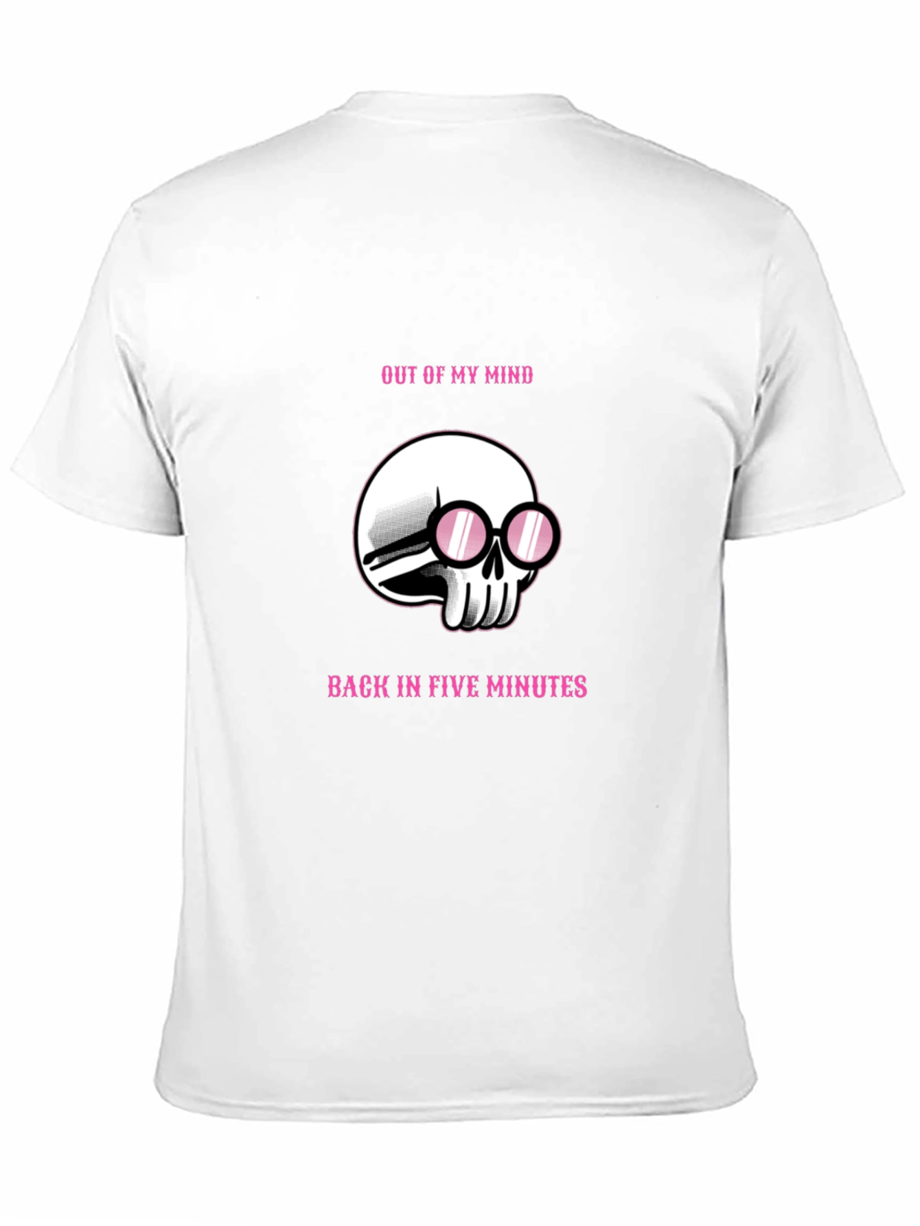 Out of My Mind Skull Graphic Tee