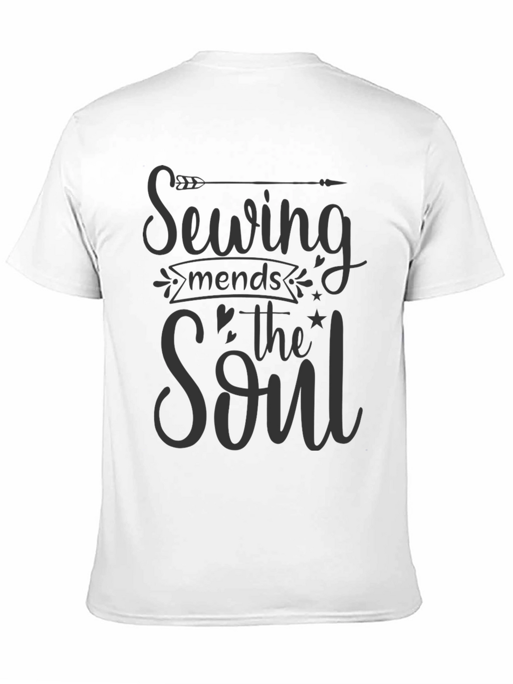 Sewing Mends The Soul Graphic T-Shirt