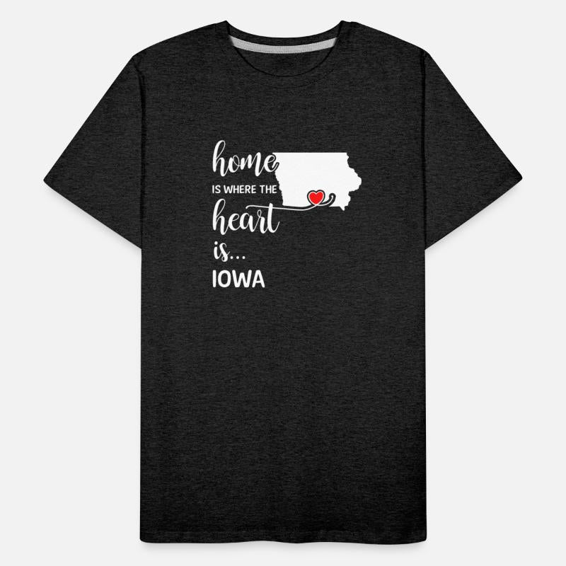 Iowa Home Is Where Heart Is Cool Gift