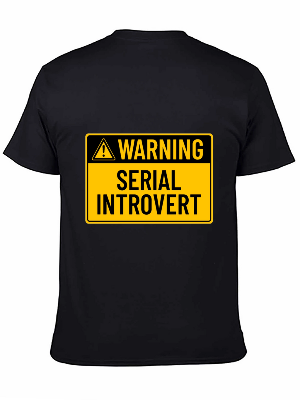 Warning: Serial Introvert Graphic T-Shirt