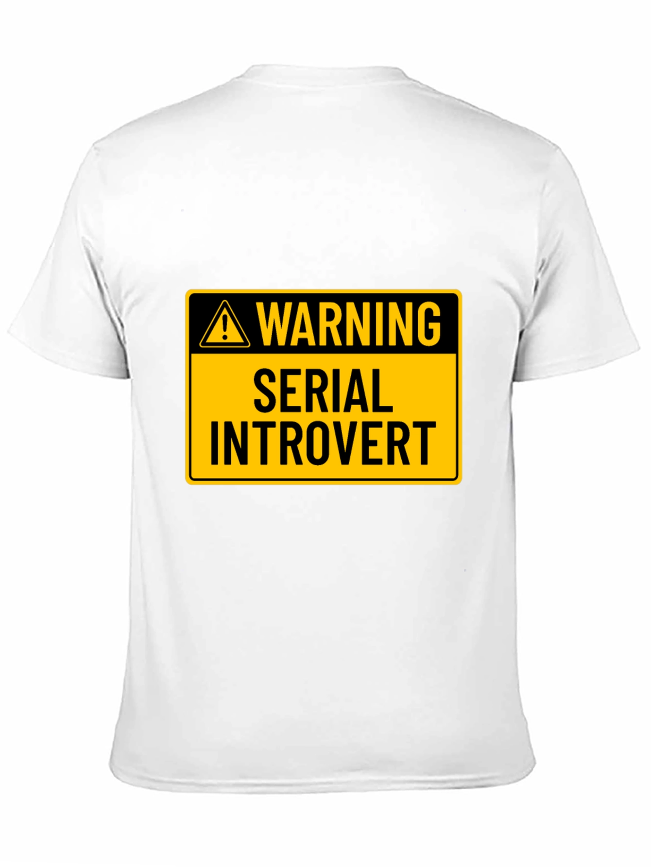 Warning: Serial Introvert Graphic T-Shirt