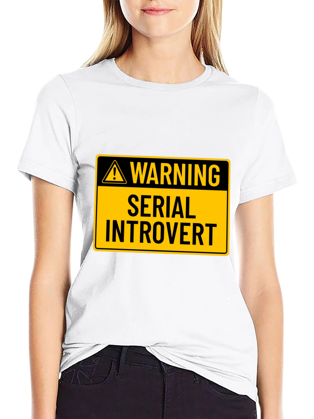 Warning: Serial Introvert Graphic T-Shirt