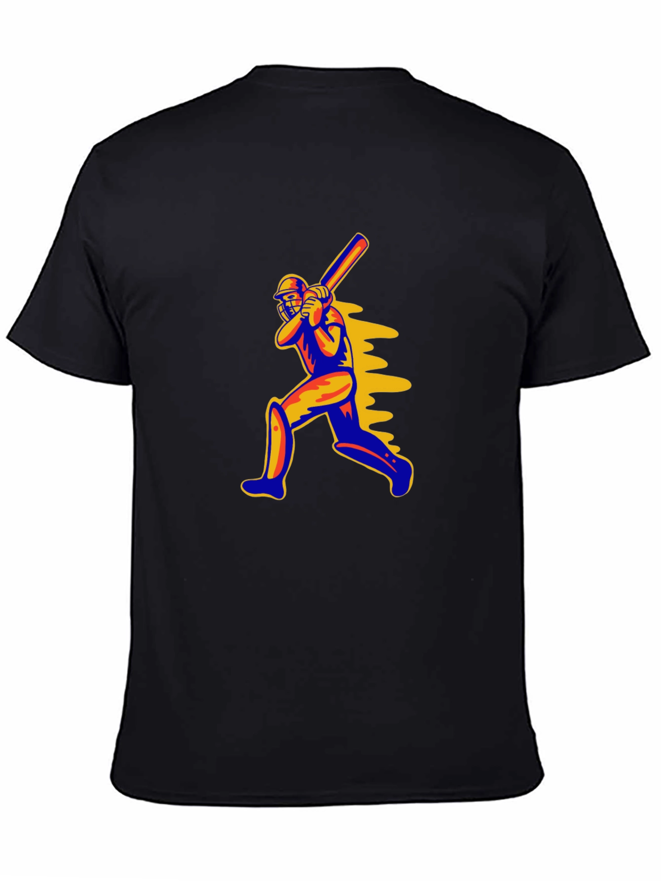 Cricket Player Graphic T-Shirt