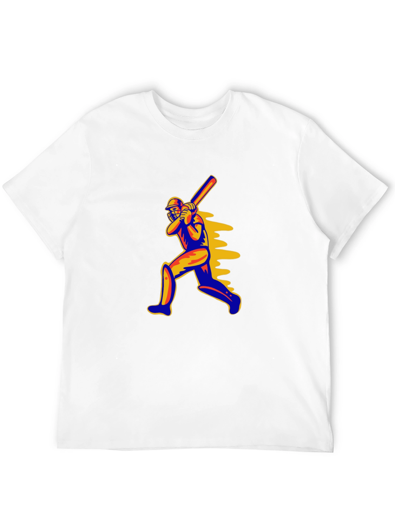 Cricket Player Graphic T-Shirt